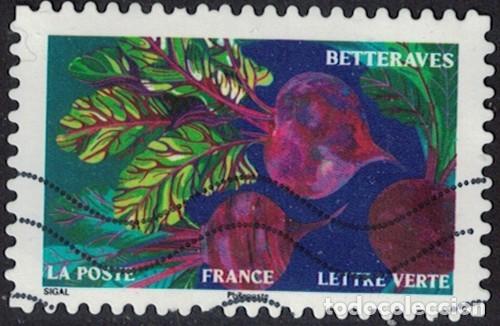 Timbres: Francia 2025 Oblit&eacute;r&eacute; Used Jardin d'Automne Betteraves