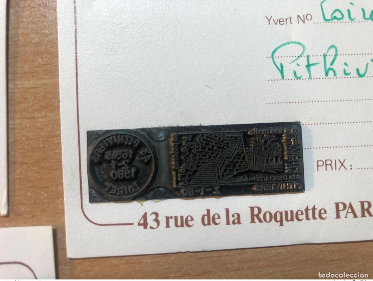 Sellos: Francia 1980 Pithiviers Loiret Planchando la llama 02/01/80
