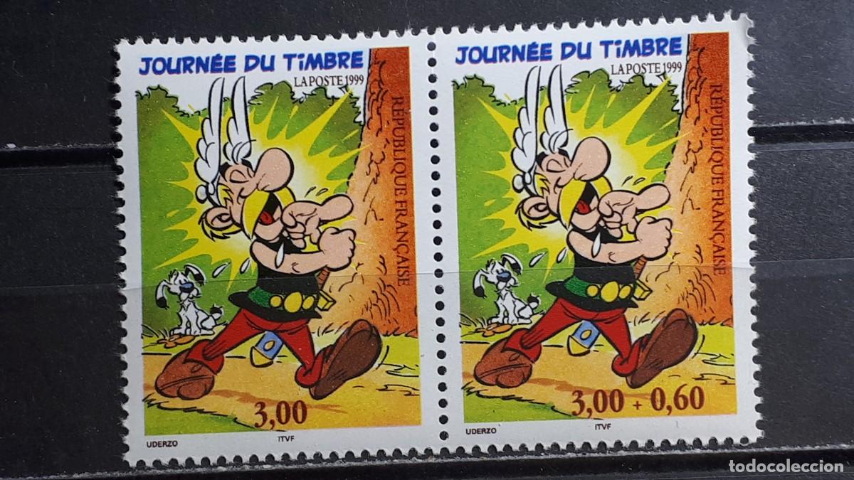 Sellos: FRANCIA. A&Ntilde;O 1999. **. YVERT 3225/6
