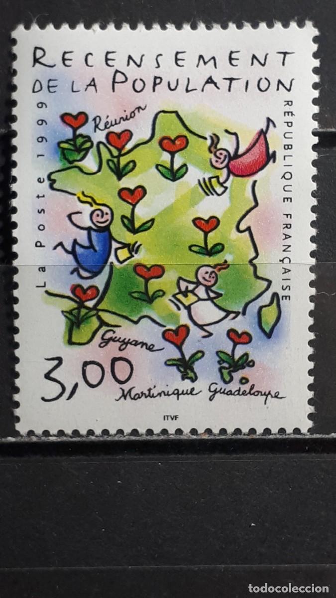 Sellos: FRANCIA. A&Ntilde;O 1999. **. YVERT 3223