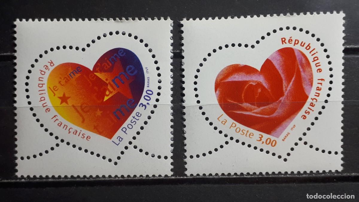 Sellos: FRANCIA. A&Ntilde;O 1999. **. YVERT 3218/9