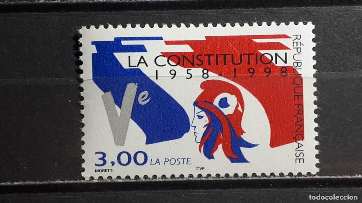 Sellos: FRANCIA. A&Ntilde;O 1998. **. YVERT 3195