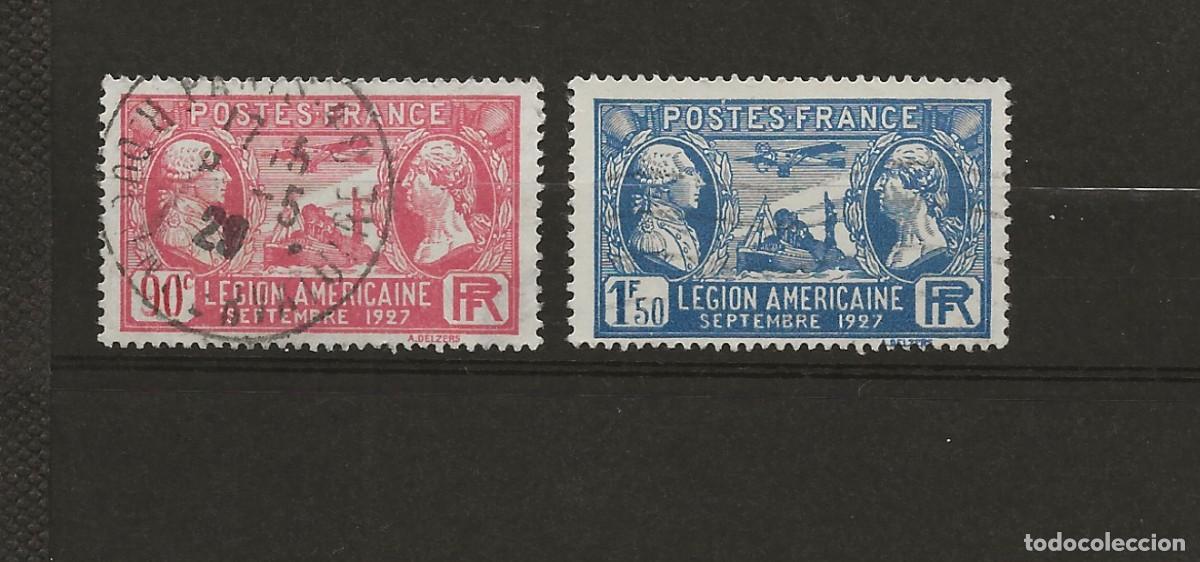 Sellos: FRANCE -1927 - LEGION AMERICAINE