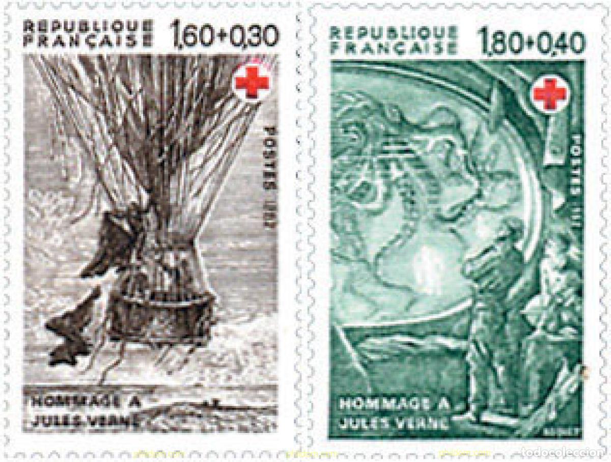 Sellos: 125817 MNH FRANCIA 1982 PRO CRUZ ROJA