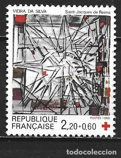 Sellos: FRANCIA YVERT NUM. 2449 SERIE COMPLETA NUEVA SIN GOMA