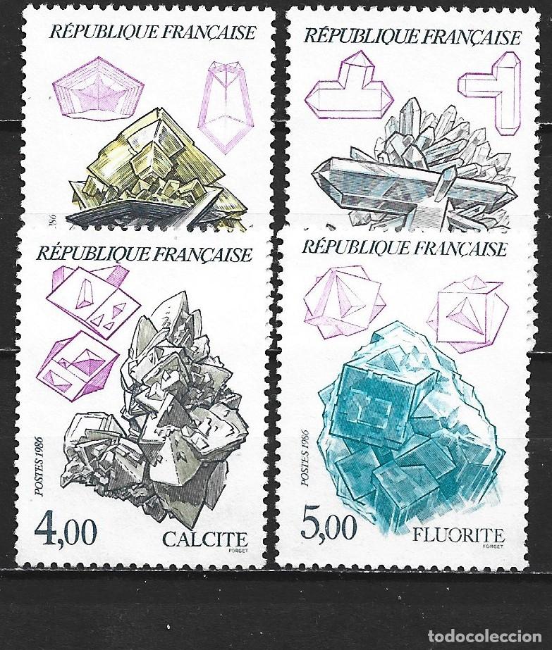 Sellos: FRANCIA YVERT NUM. 2429/2432 SERIE COMPLETA NUEVA SIN GOMA