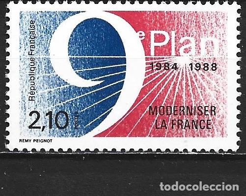Sellos: FRANCIA YVERT NUM. 2346 SERIE COMPLETA NUEVA SIN GOMA
