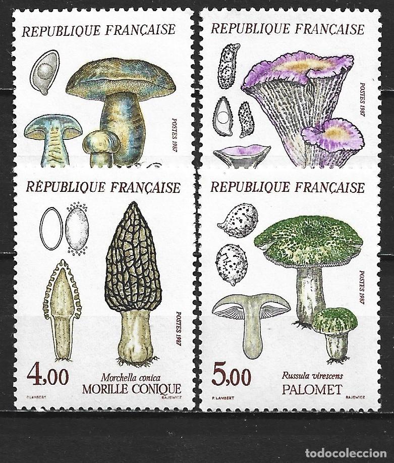 Sellos: FRANCIA YVERT NUM. 2488/2491 SERIE COMPLETA NUEVA SIN GOMA