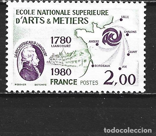 Sellos: FRANCIA YVERT NUM. 2087 SERIE COMPLETA NUEVA SIN GOMA