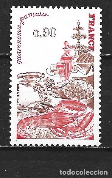 Sellos: FRANCIA YVERT NUM. 2077 SERIE COMPLETA NUEVA SIN GOMA