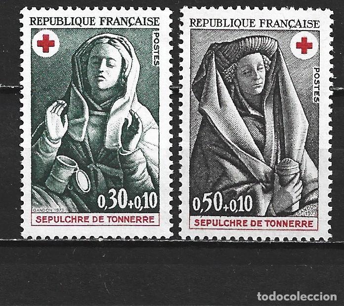 Sellos: FRANCIA YVERT NUM. 1779/1780 SERIE COMPLETA NUEVA SIN GOMA