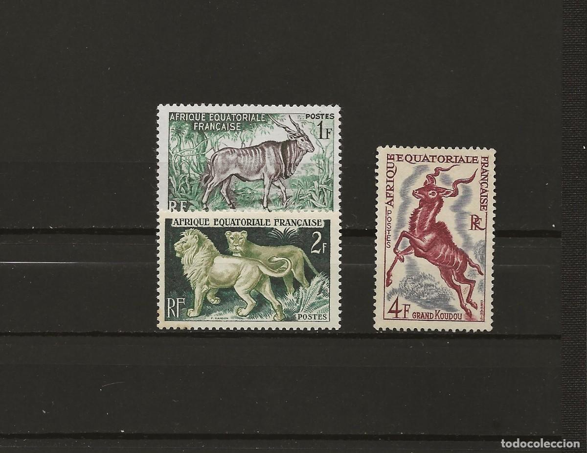 Sellos: FRANCE - AEF - ANIMAUX - TIMBRES NEUFS
