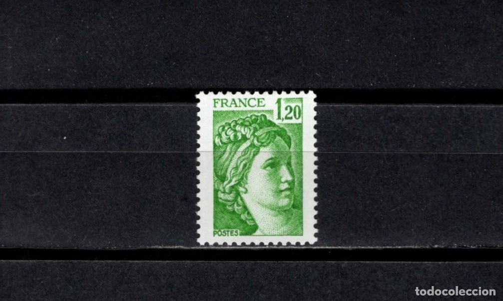 Sellos: Sello Nuevo. Sabina. Sello de 1,20 francos. Agosto de 1980. Yvert 2101.