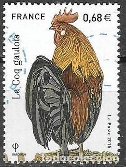 Sellos: SELLO USADO DE FRANCIA 2015, YT 5007