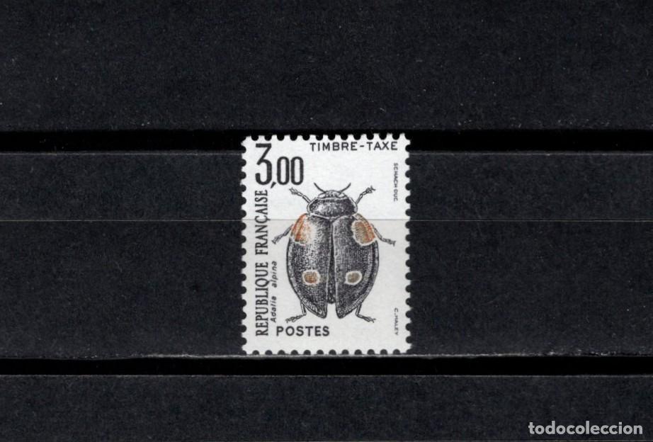 Sellos: Sello nuevo.Mariquita de los Alpes. Sello de 3 francos. 1982. Yvert T111.