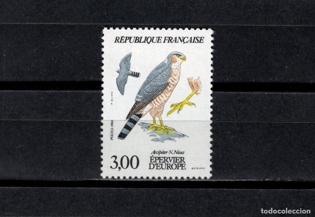 Sellos: Sello nuevon. Gavil&aacute;n Euroasi&aacute;tico. Sello de 3 francos. Septiembre 1984. Yvert 2339.