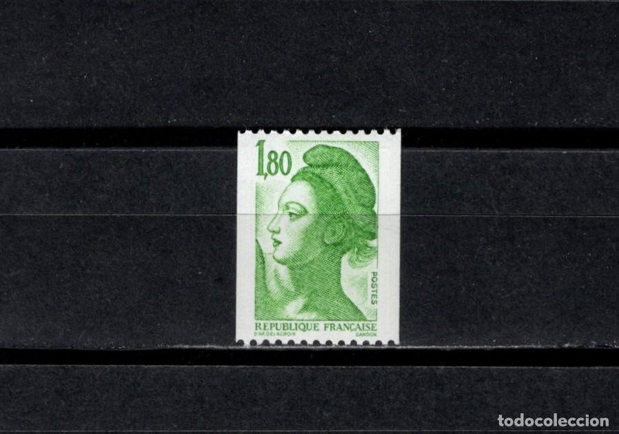 Sellos: Sello nuevo. Libertad de Gandon. Sello de 1,80 francos. Agosto 1985. Yvert 2378.