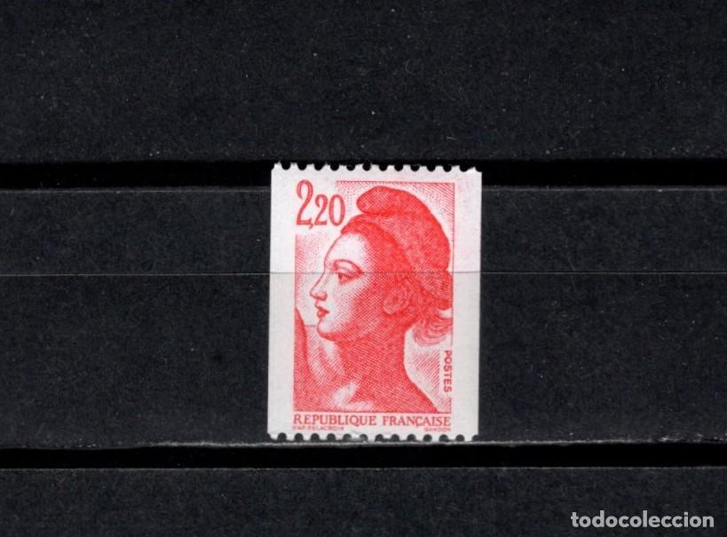 Sellos: Sello Nuevo Francia. Sello Nuevo Francia 1985. Serie Basica. 1 de Agosto de 1985. Yvert 2379.