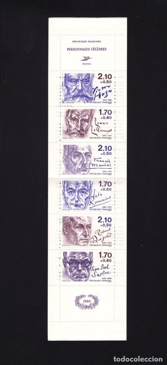 Sellos: Carne nuevo. Personajes famosos. 6 sellos. marzo 1986. Yvert BC2400A