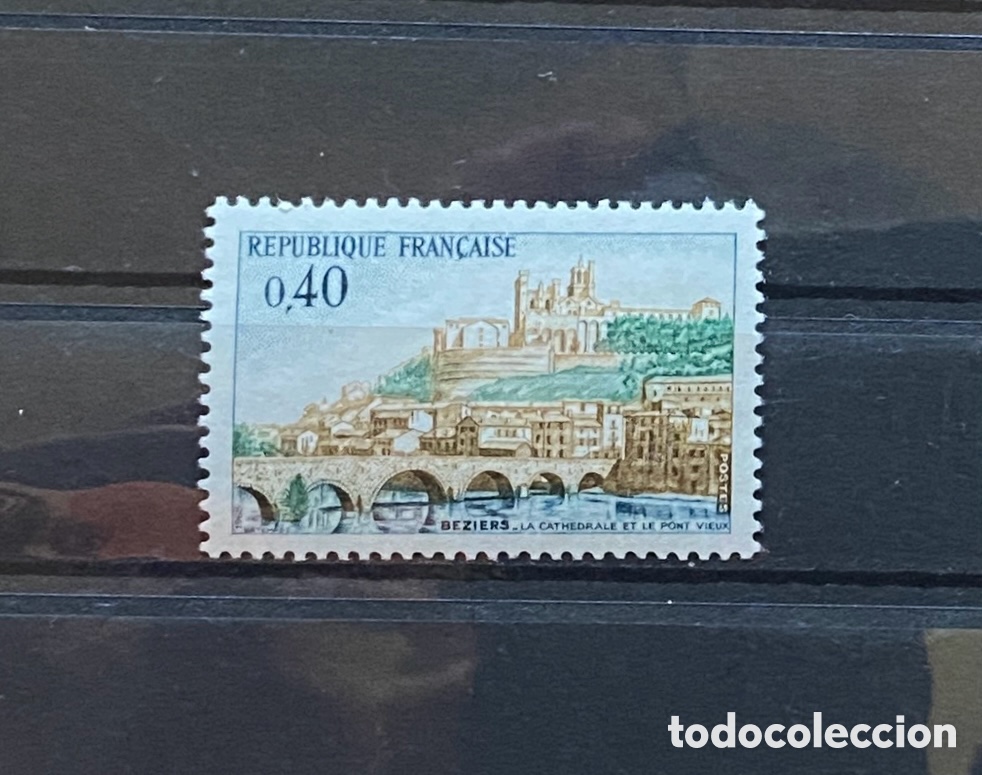Sellos: Sellos, nuevo, de Francia 1968 Yvert 1567 Puentes Paisajes