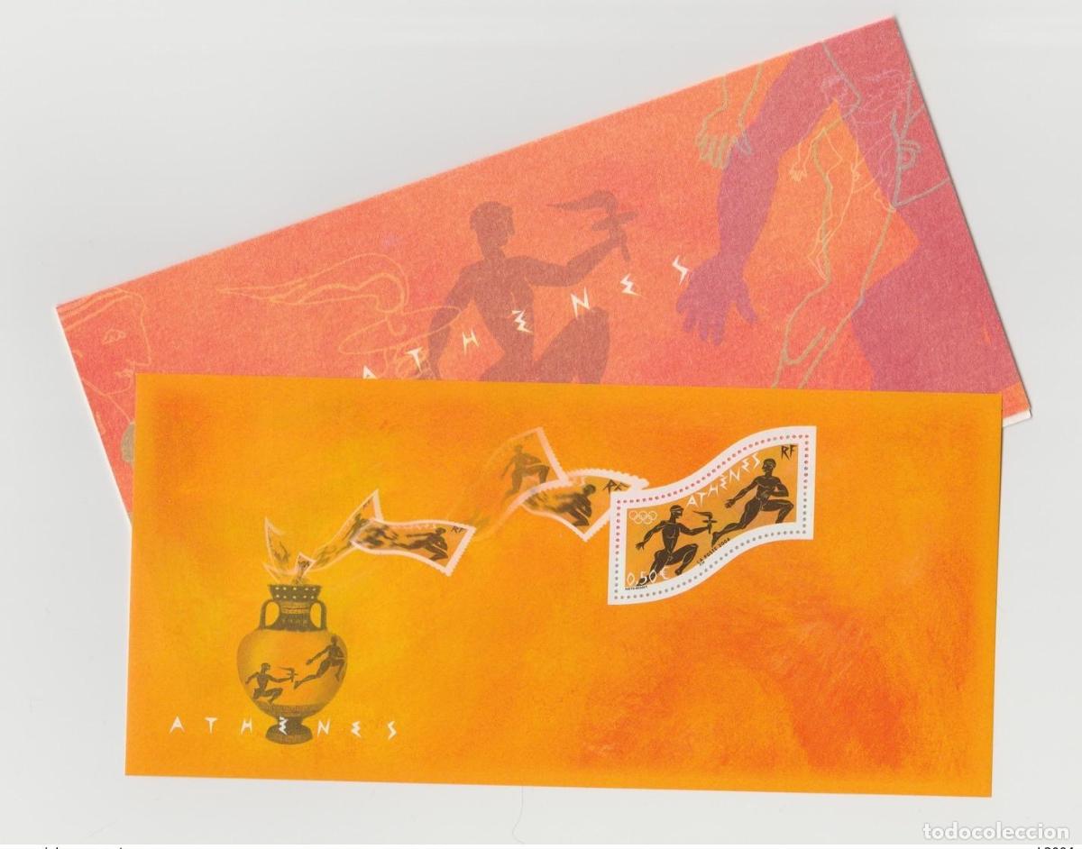 Sellos: Francia 2004 - bloque de recuerdos n&uacute;m. 2 (BF 71) Juegos Ol&iacute;mpicos Atenas