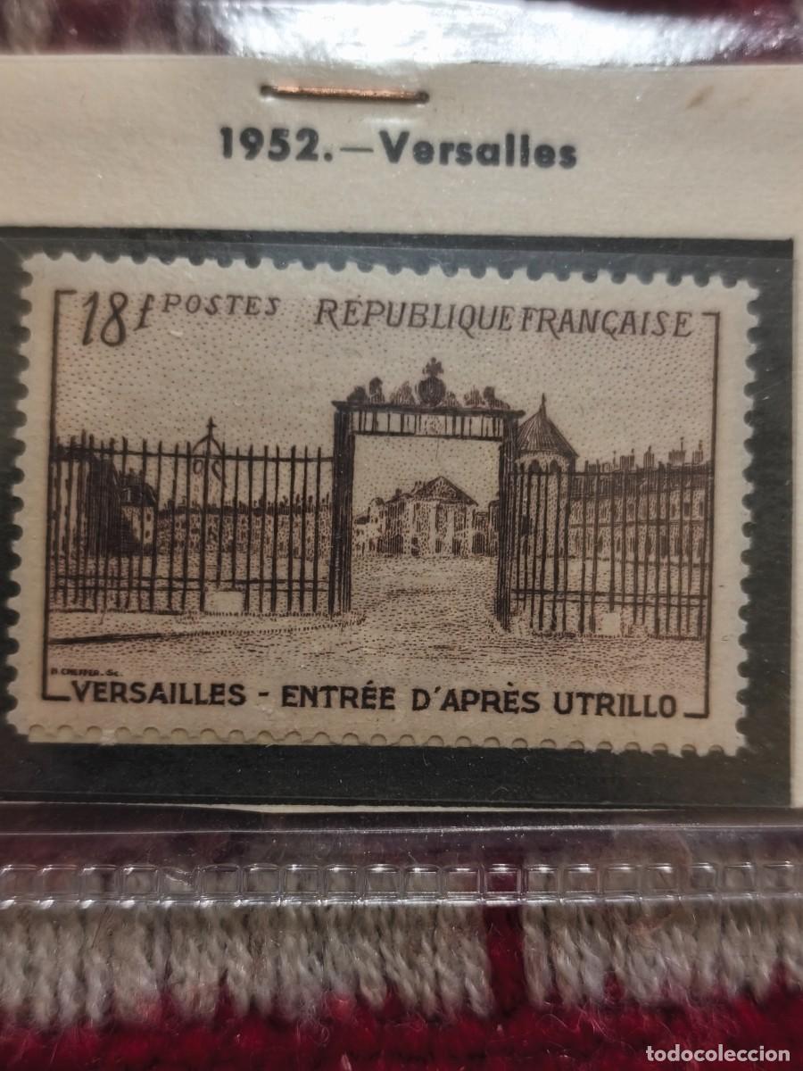 Sellos: Sello Francia 1952 Versalles