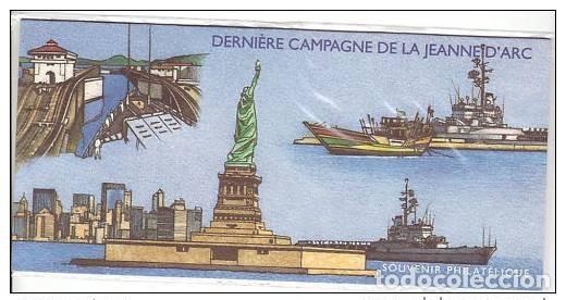 Sellos: Bloque de recuerdos n&uacute;mero 46 Francia 2009: La &uacute;ltima campa&ntilde;a portaaviones Juana Arco