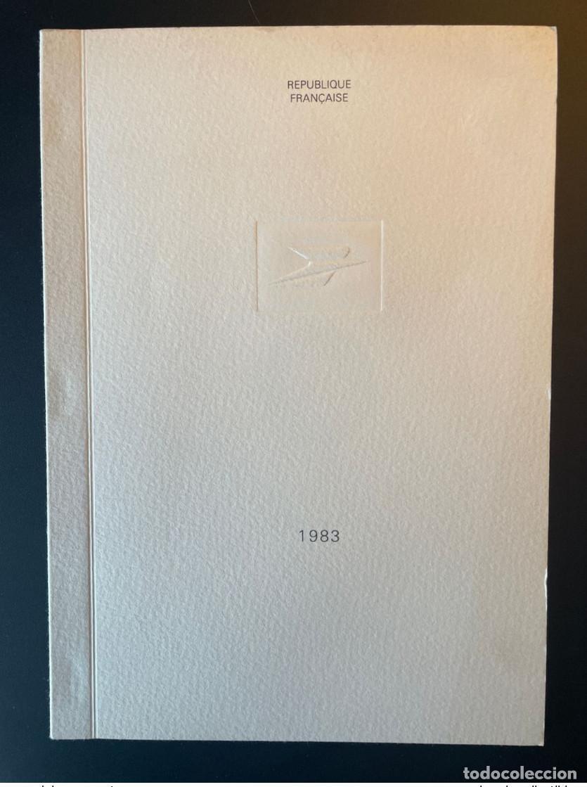 Sellos: Francia 1983 COLECCI&Oacute;N ART&Iacute;STICA DEL LIBRO DE LA SERIE SELLO FRANC&Eacute;S