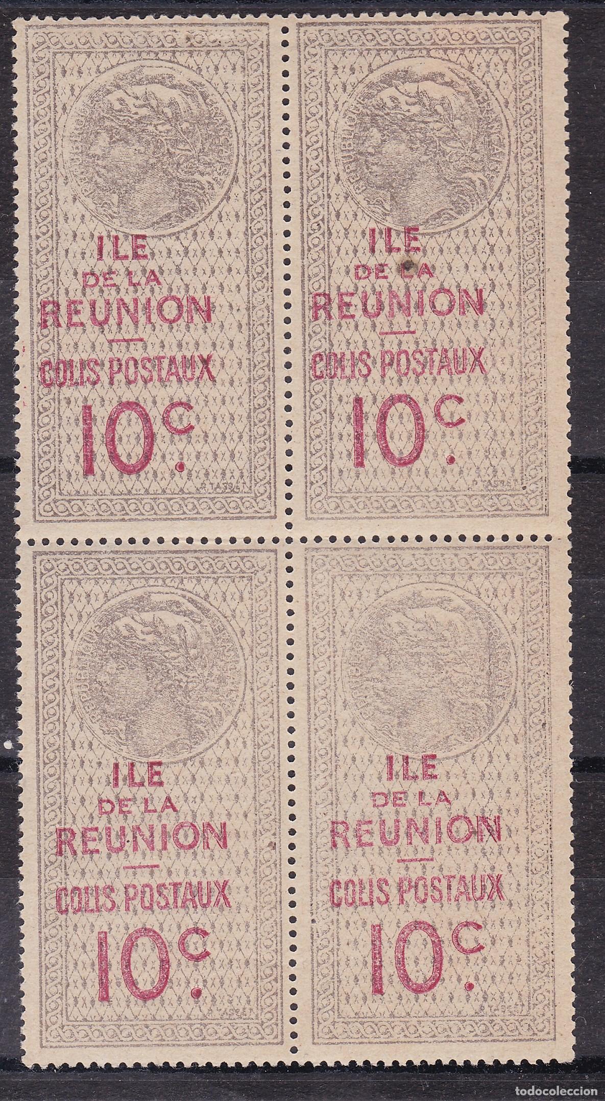 Sellos: FC -172- FRANCIA Isla de REUNION Colis Postaux YT 5 B4 Nuevo **/* + 150 euros