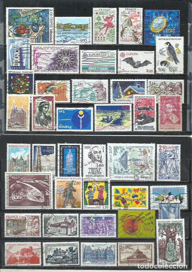 Sellos: R615B-LOTE SELLOS FRANCIA ANTIGUO Y MODERNO, SIN TENER EN CUENTA EL VALOR.