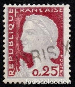 Sellos: Francia. Marianne. 1960 YT-1263. Usado