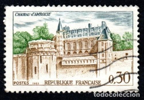 Sellos: Francia. Castillo de Amboise. 1963-65. YT-1390. Usado