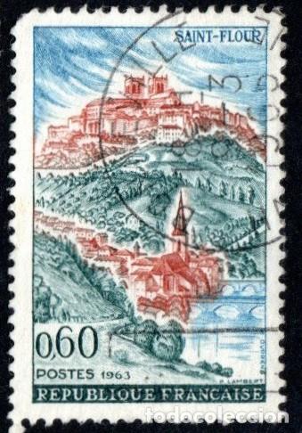 Sellos: Francia.Sant Flour 1963. YT-1392. Usado