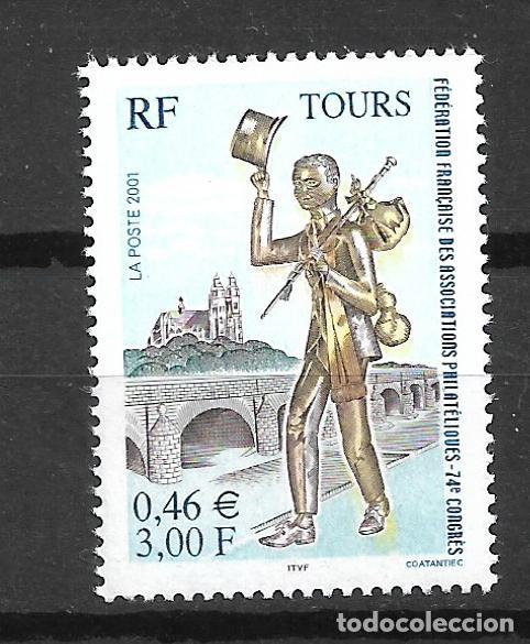 Sellos: francia a&ntilde;o 2001 serie completa ** mnh - 34/27
