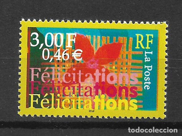 Sellos: francia a&ntilde;o 2001 serie completa ** mnh - 34/27