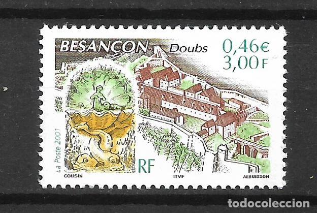 Sellos: francia a&ntilde;o 2001 serie completa ** mnh - 34/27