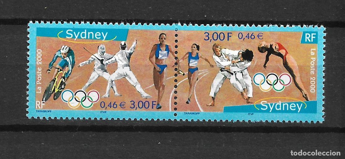 Sellos: francia a&ntilde;o 2000 serie completa ** mnh - 4/58