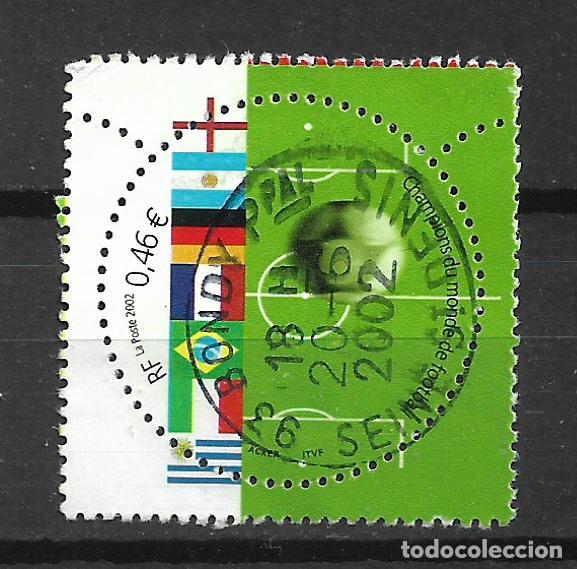 Sellos: francia a&ntilde;o 2002 serie completa usado - 22/48