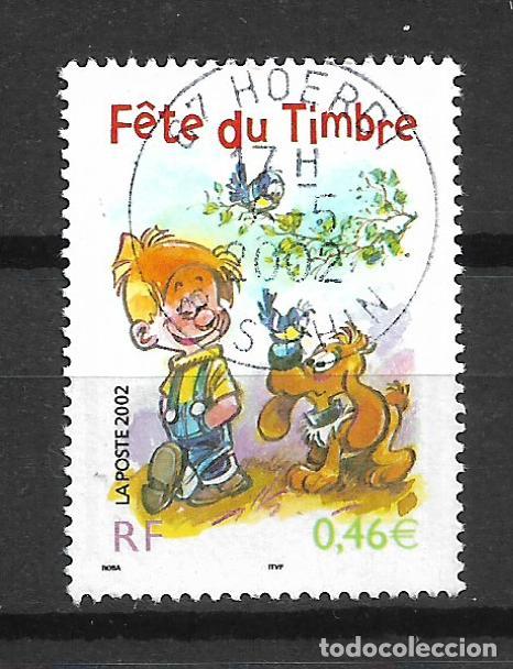 Sellos: francia a&ntilde;o 2002 serie completa usado - 22/48