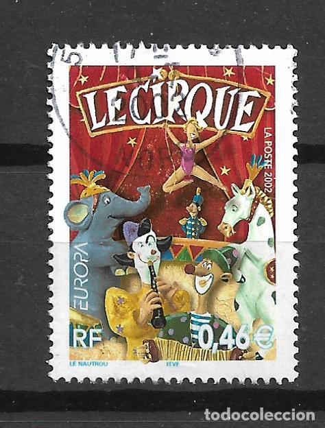 Sellos: francia a&ntilde;o 2002 serie completa usado - 22/48