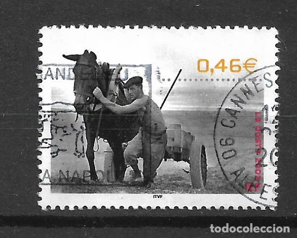 Sellos: francia a&ntilde;o 2002 serie completa usado - 22/48