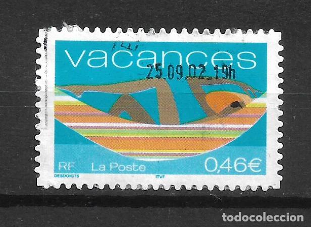 Sellos: francia a&ntilde;o 2002 serie completa usado - 22/48