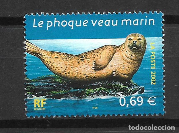 Sellos: francia a&ntilde;o 2002 serie completa usado - 22/48