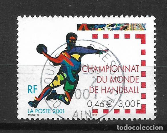 Sellos: francia a&ntilde;o 2001 sello usado - 4/50