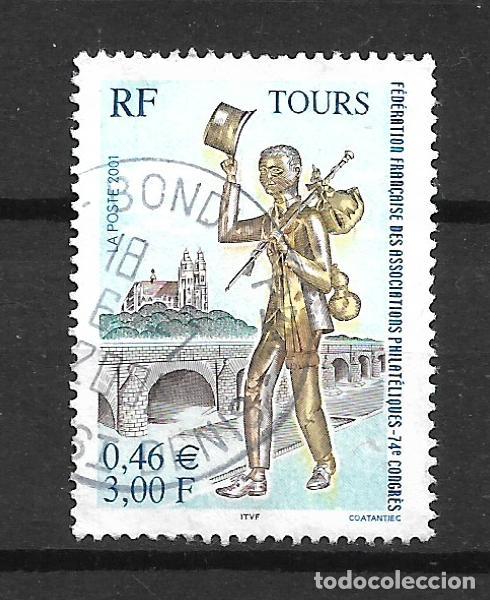 Sellos: francia a&ntilde;o 2001 sello usado - 4/50