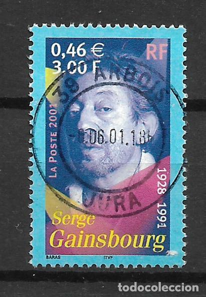 Sellos: francia a&ntilde;o 2001 sello usado - 4/50