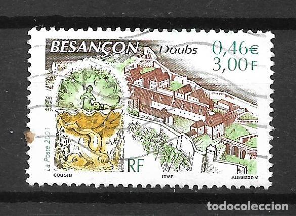 Sellos: francia a&ntilde;o 2001 sello usado - 4/50