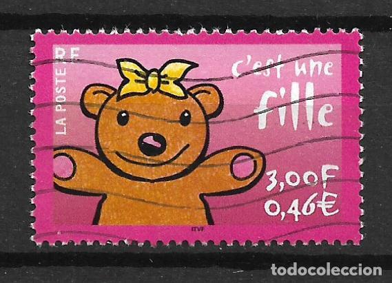 Sellos: francia a&ntilde;o 2001 sello usado - 4/50