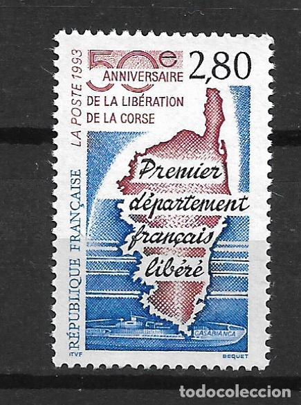 Sellos: francia a&ntilde;o 1993 # 2372 ** mnh - 34/6