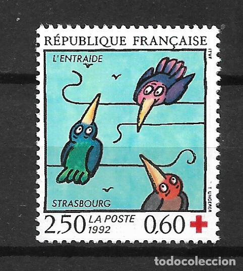 Sellos: francia a&ntilde;o 1992 # B648 ** mnh - 34/6